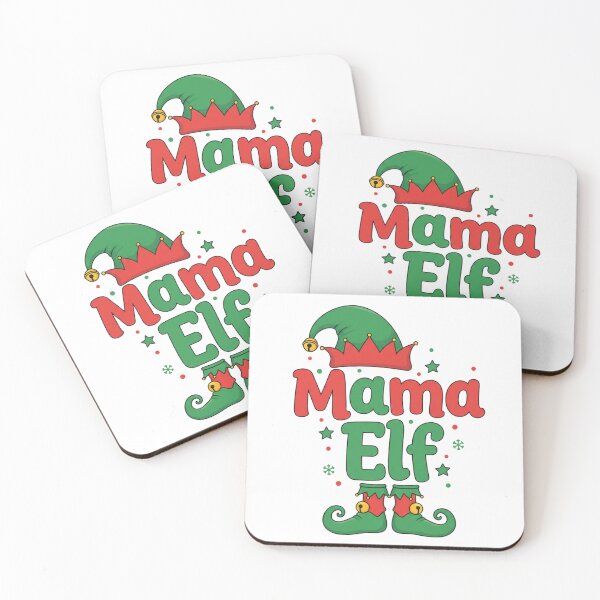 Item preview, Mama Elf Christmas Design – Cute Matching Family Holiday Graphic designed and sold by ZYNORAworld.