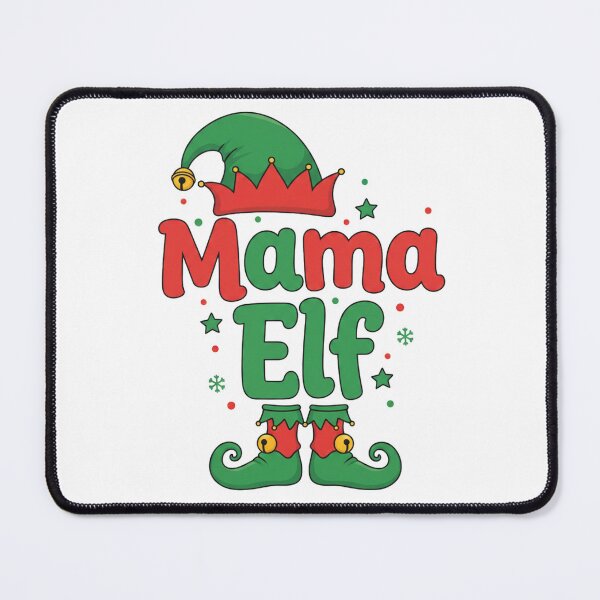 Item preview, Mama Elf Christmas Design – Cute Matching Family Holiday Graphic designed and sold by ZYNORAworld.