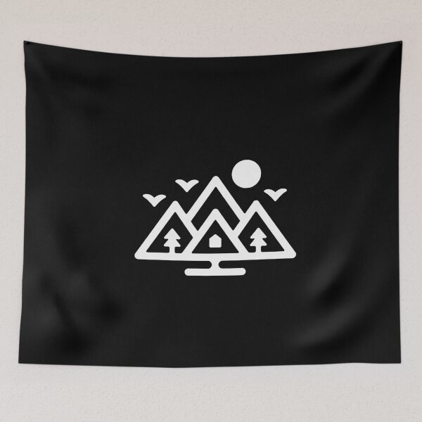 Item preview, Mountain Life T-Shirt | Peaks & Fresh Air Elevated Living designed and sold by Reichcorp.