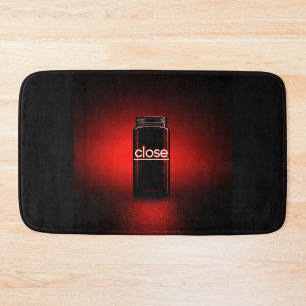 Item preview, Neon “CLOSE” Sign Inside Light Bulb – Modern Red Glow Aesthetic designed and sold by Grafititee.