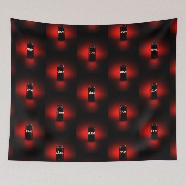 Item preview, Neon “CLOSE” Sign Inside Light Bulb – Modern Red Glow Aesthetic designed and sold by Grafititee.
