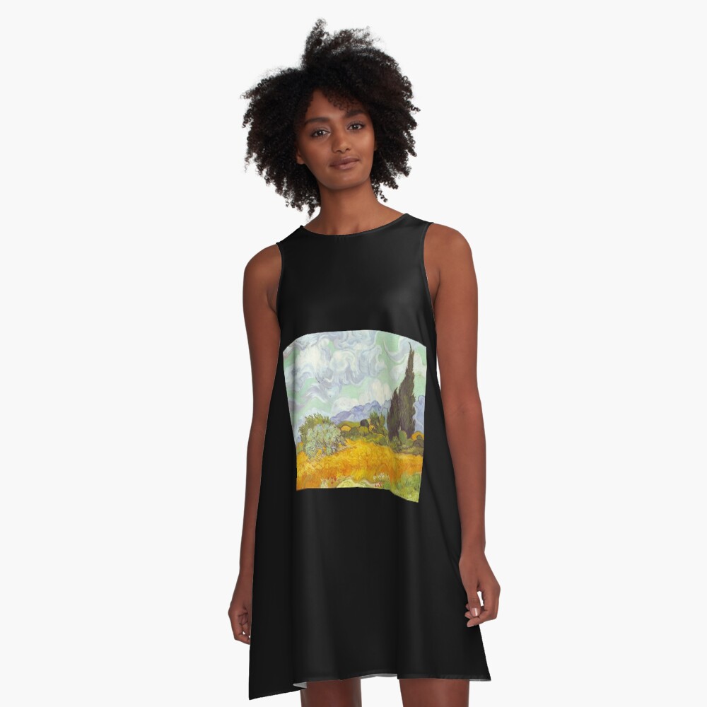 Item preview, A-Line Dress designed and sold by RozAbellera.