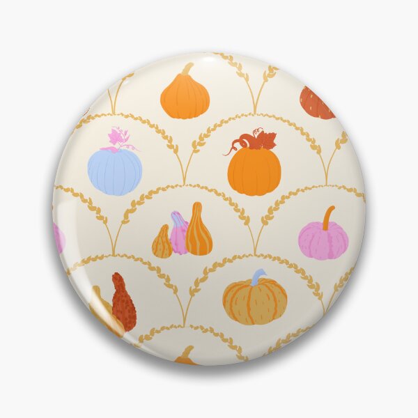 Item preview, Pumpkins and Wheat Illustration Autumn Harvest Fall Art designed and sold by RosalindeClara.