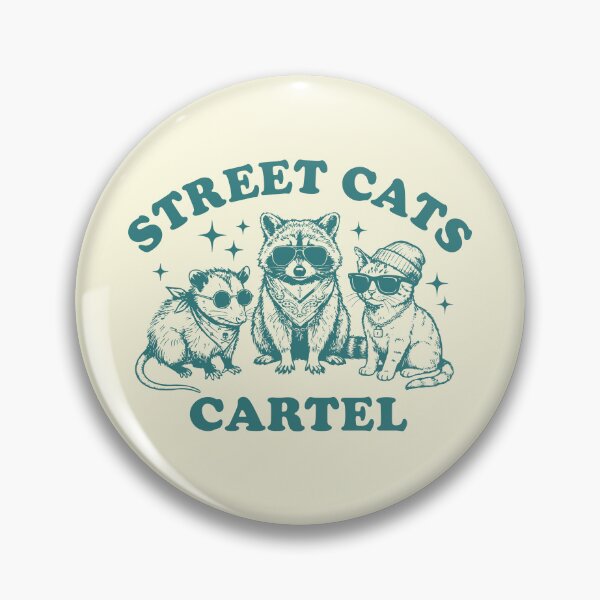 Item preview, Street Cats Cartel Funny Raccoon Possum Cat  designed and sold by Y-Vibes.