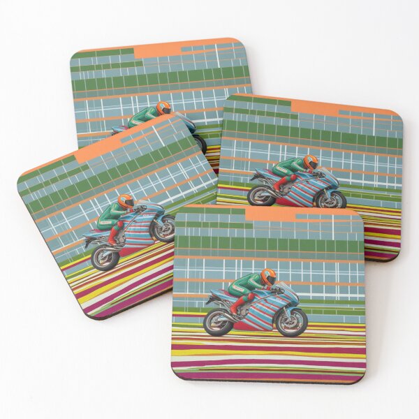 Item preview, Isle of Man TT – Rocky Road Racer (Manx Stick of Rock Edition) designed and sold by Speeddust.