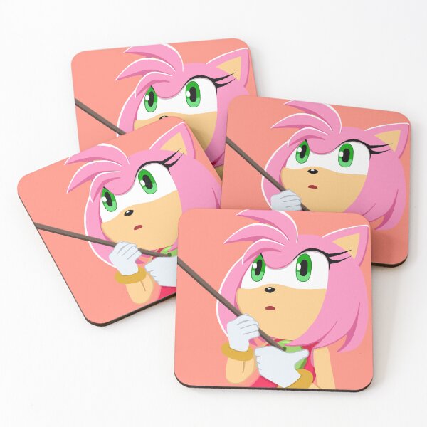 Item preview, Amy Rose: Heart Attack, Apple Version designed and sold by TheFandomFairy.