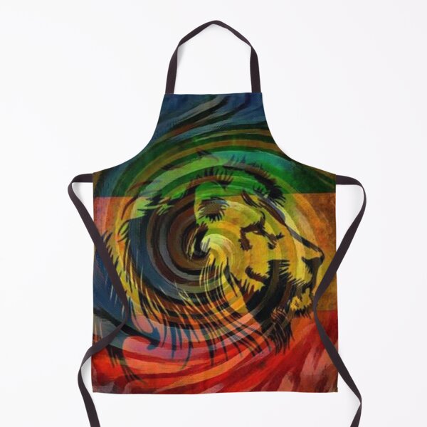 Item preview, Rasta Lion Reggae Spirit – Jamaican Roots Art designed and sold by Vintage by Kaya.