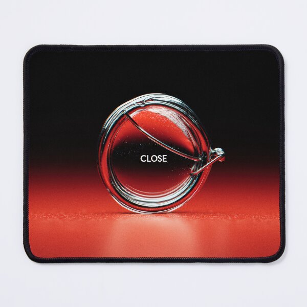 Item preview, Neon “CLOSE” Sign Inside Light Bulb – Modern Red Glow Aesthetic designed and sold by Grafititee.