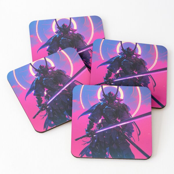 Item preview, Cyberpunk Assassin / Blade Runner Inspired / Neon Sci-Fi Art / Futuristic Dystopian Worlds designed and sold by SMARTKIT  DESIGNAGENCY.