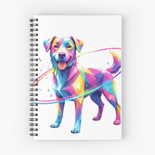 Item preview, Faithful Rainbow Mestizo: Canine Mosaic of Joy designed and sold by bsbd-action.