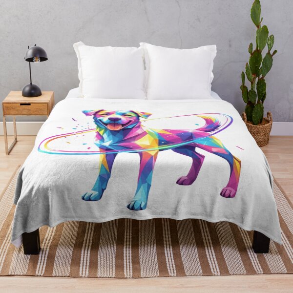 Item preview, Faithful Rainbow Mestizo: Canine Mosaic of Joy designed and sold by bsbd-action.