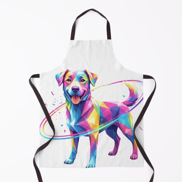Item preview, Faithful Rainbow Mestizo: Canine Mosaic of Joy designed and sold by bsbd-action.