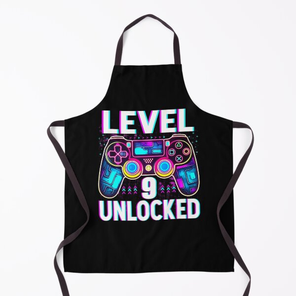 Item preview, Level 9 Unlocked Shirt Funny Video Gamer Geek 9Th Birthday designed and sold by TysonLangosh.
