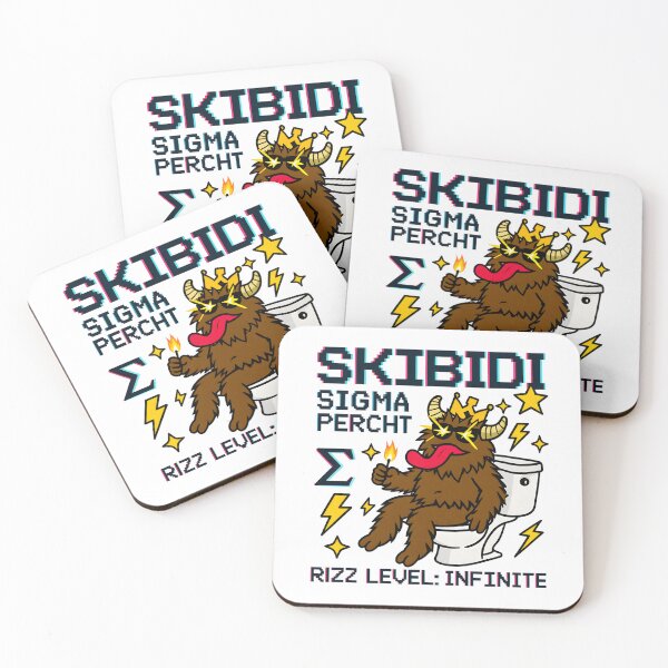Item preview, Skibidi Sigma Percht Infinite Rizz Art designed and sold by AnnDesignStudio.
