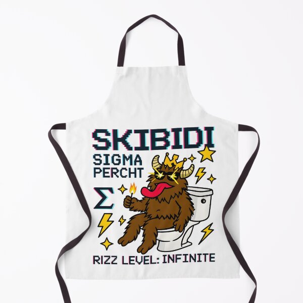 Item preview, Skibidi Sigma Percht Infinite Rizz Art designed and sold by AnnDesignStudio.