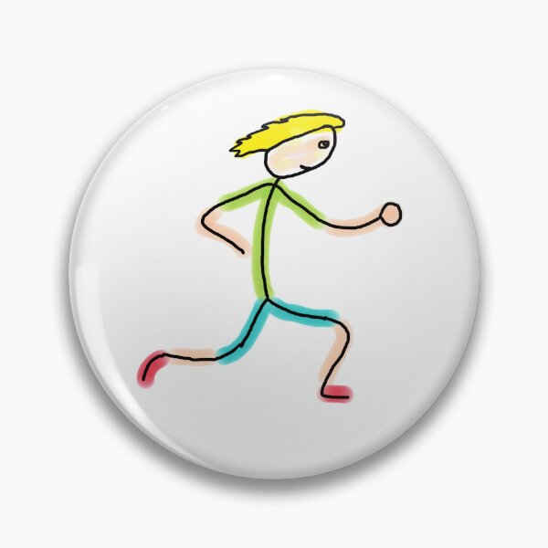 Item preview, Running Stickman designed and sold by Mark-Ewbie.