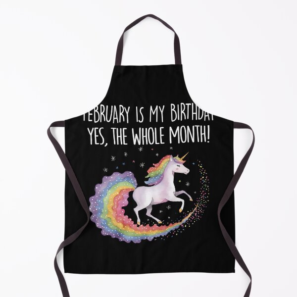 Item preview, February Birthday Unicorn Gift Magical Unicorn Birthday Month designed and sold by KristenosNehk.
