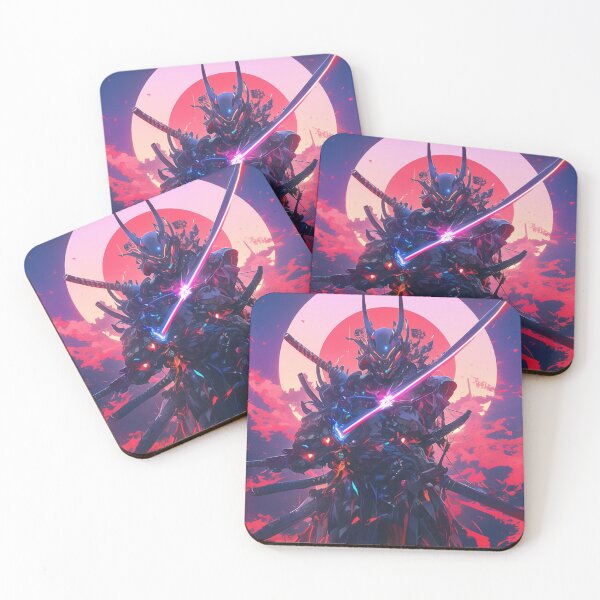Item preview, Cyberpunk Assassin / Blade Runner Inspired / Neon Sci-Fi Art / Futuristic Dystopian Worlds designed and sold by SMARTKIT  DESIGNAGENCY.