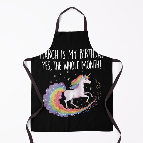 Item preview, March Birthday Unicorn Gift Magical Unicorn Birthday Month designed and sold by KristenosNehk.