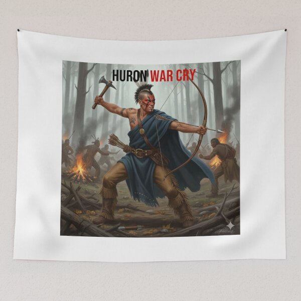 Item preview, Huron War Cry designed and sold by BlingandGifts.