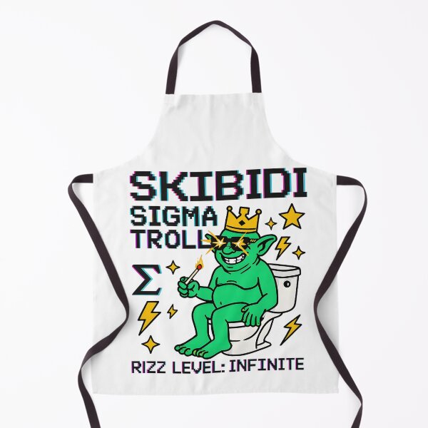 Item preview, Skibidi Sigma Troll Infinite Rizz Art designed and sold by AnnDesignStudio.