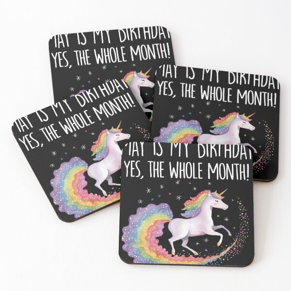 Item preview, May Birthday Unicorn Gift Magical Unicorn Birthday Month designed and sold by KristenosNehk.