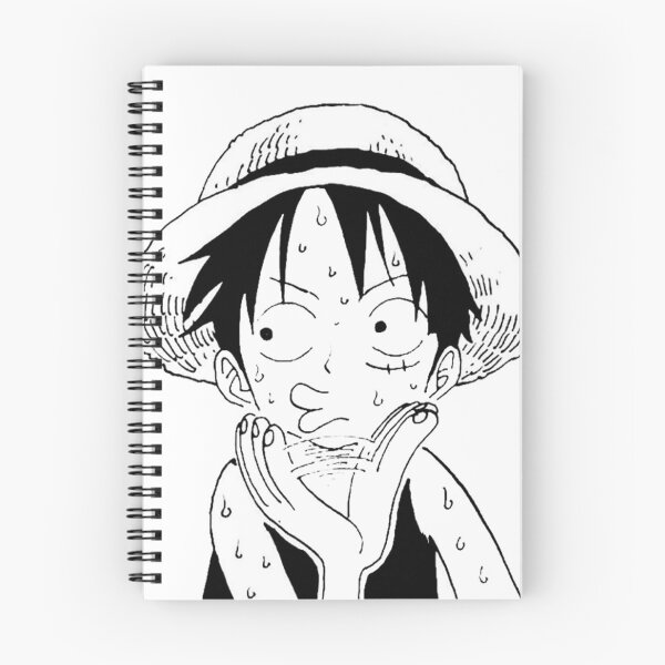 Item preview, One Piece Luffy Nervous Sweat Droplets | Manga Panel Sticker & Merch designed and sold by Mangartist07.