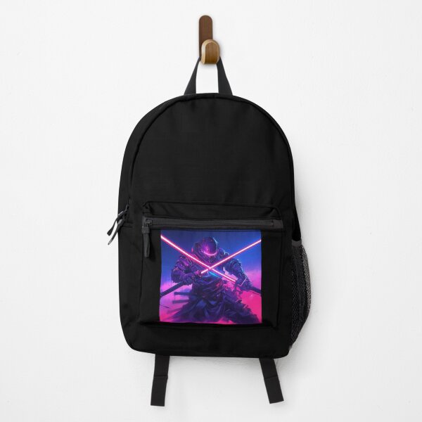 Item preview, Cyberpunk Assassin / Blade Runner Inspired / Neon Sci-Fi Art / Futuristic Dystopian Worlds designed and sold by SMARTKIT DESIGNAGENCY.