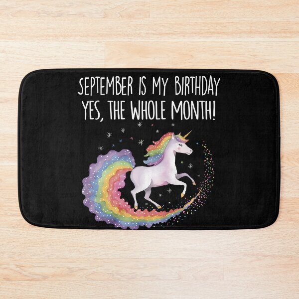 Item preview, September Birthday Unicorn Gift Magical Unicorn Birthday Month designed and sold by KristenosNehk.
