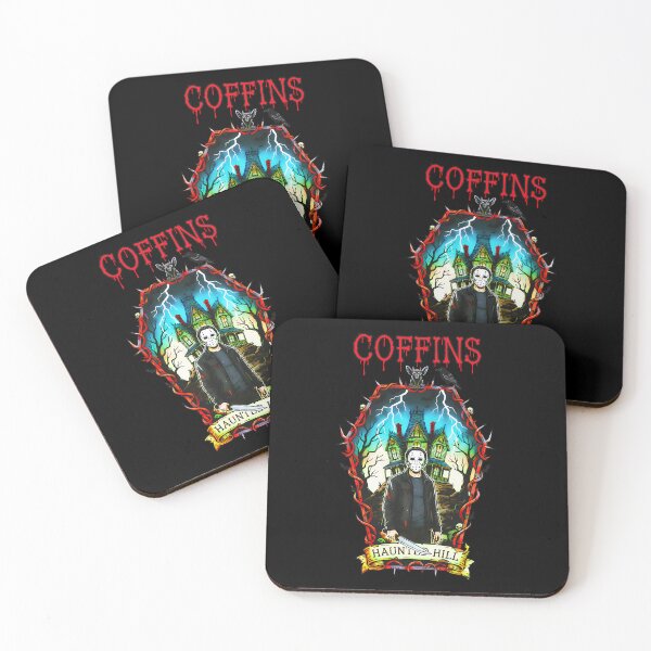 Item preview, Haunted Hill - Slasher Horror Coffin designed and sold by CoffinsArt.