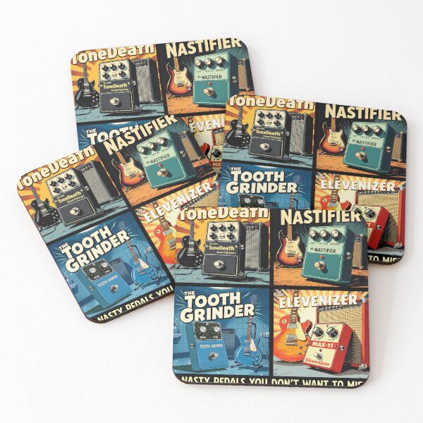 Item preview, Four guitar pedals with real bite designed and sold by Mantramontics.