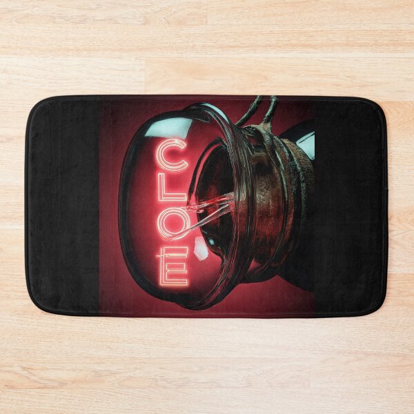 Item preview, Neon “CLOSE” Sign Inside Light Bulb – Modern Red Glow Aesthetic designed and sold by Grafititee.