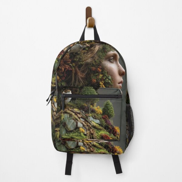 Item preview, Nature Spirit Silhouette with Birds and Forest designed and sold by Flowing Colurs.