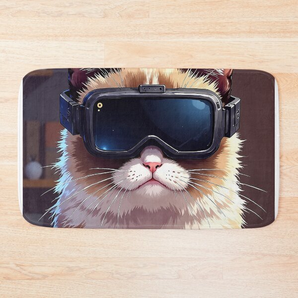 Item preview, Momow Doesn't Want to Talk: Grumpy Cat with VR Glasses designed and sold by S-Viirgo.