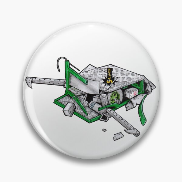 Item preview, Robot Wars Splinter - 'Tis But a scratch! designed and sold by Caleb-Robot-Art.
