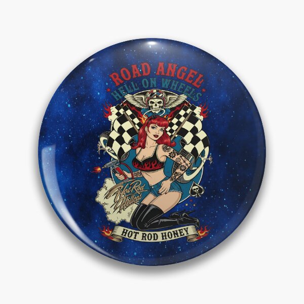 Artikelvorschau, „Road Angel – Hell on Wheels Hot Rod Honey“ entworfen und verkauft von MysticOzzy.