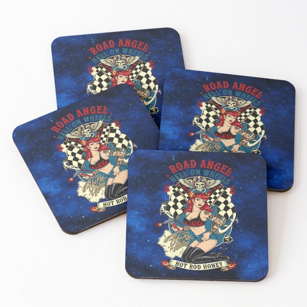 Item preview, “Road Angel – Hell on Wheels Hot Rod Honey” designed and sold by MysticOzzy.