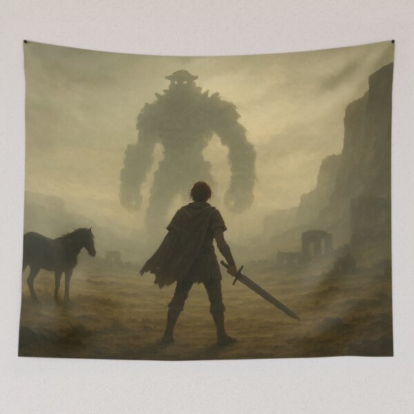 Item preview, Shadow of colossus inspired designed and sold by FeelTheDrawing.