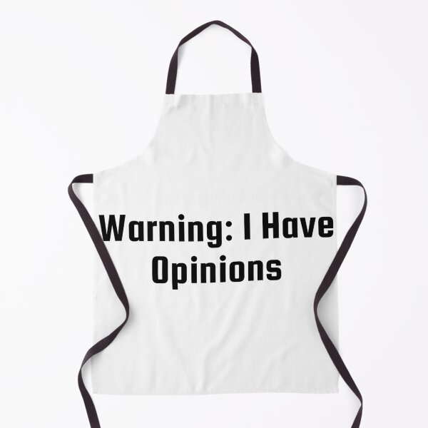 Item preview, Warning: I Have Opinions designed and sold by Ninjacatoff.