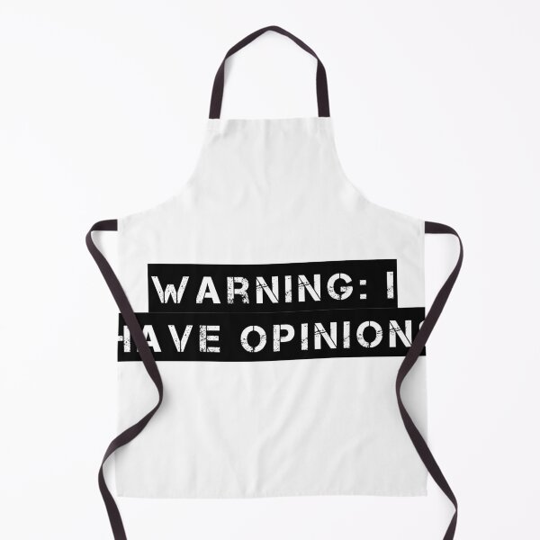 Item preview, Warning: I Have Opinions designed and sold by Ninjacatoff.