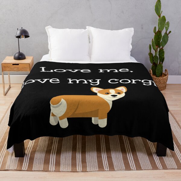 Item preview, Love me, love my corgi designed and sold by Frugal Mr B.