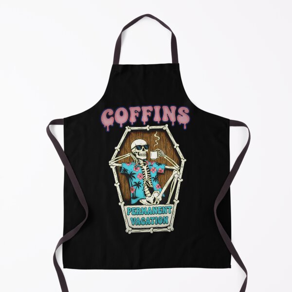Item preview, Permanent Vacation - Relaxing Skeleton Coffin designed and sold by CoffinsArt.