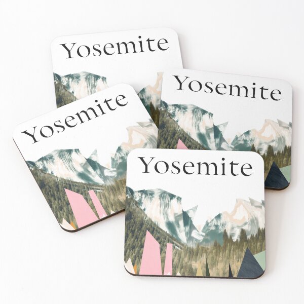 Item preview, Yosemite National Park Minimal Contemporary Art Print – Modern Nature & Landscape Wall Decor designed and sold by OzzFrequency.