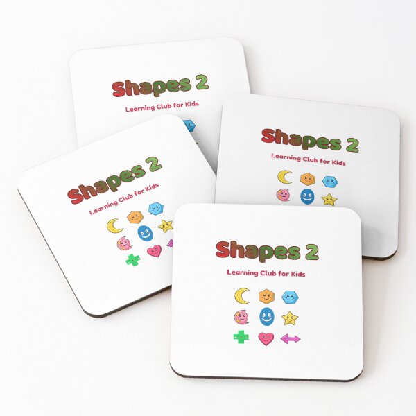 Item preview, Shapes 2 – Learning Club for Kids | Cute Geometric Shapes for Children designed and sold by AME Kids Designs.