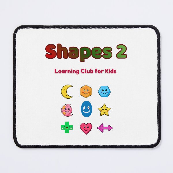 Item preview, Shapes 2 – Learning Club for Kids | Cute Geometric Shapes for Children designed and sold by AME Kids Designs.