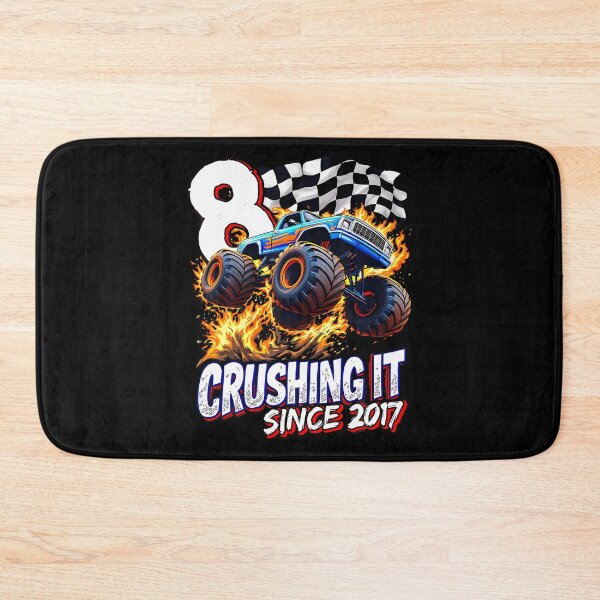 Item preview, Birthday Monster Truck 8 Year Old Boys 8Th Party Born 2017 designed and sold by TysonLangosh.