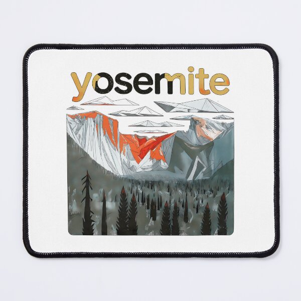 Item preview, Yosemite National Park Minimal Contemporary Art Print – Modern Nature & Landscape Wall Decor designed and sold by OzzFrequency.