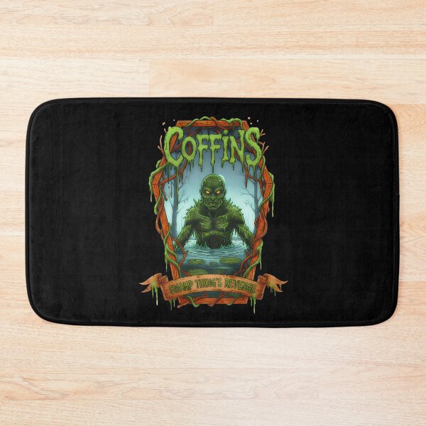 Item preview, Swamp Thing's Revenge - Retro Monster Coffin designed and sold by CoffinsArt.