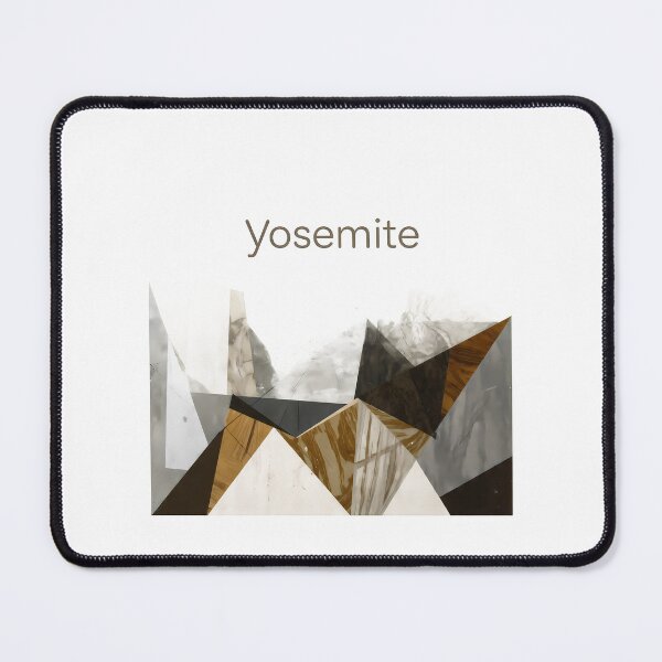 Item preview, Yosemite National Park Minimal Contemporary Art Print – Modern Nature & Landscape Wall Decor designed and sold by OzzFrequency.