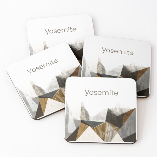 Item preview, Yosemite National Park Minimal Contemporary Art Print – Modern Nature & Landscape Wall Decor designed and sold by OzzFrequency.